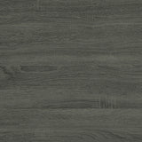 Colby Engineered Wood C-Shaped Side Table Weathered Grey