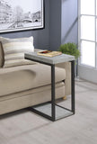 Beck Engineered Wood C-Shape Sofa Side Table