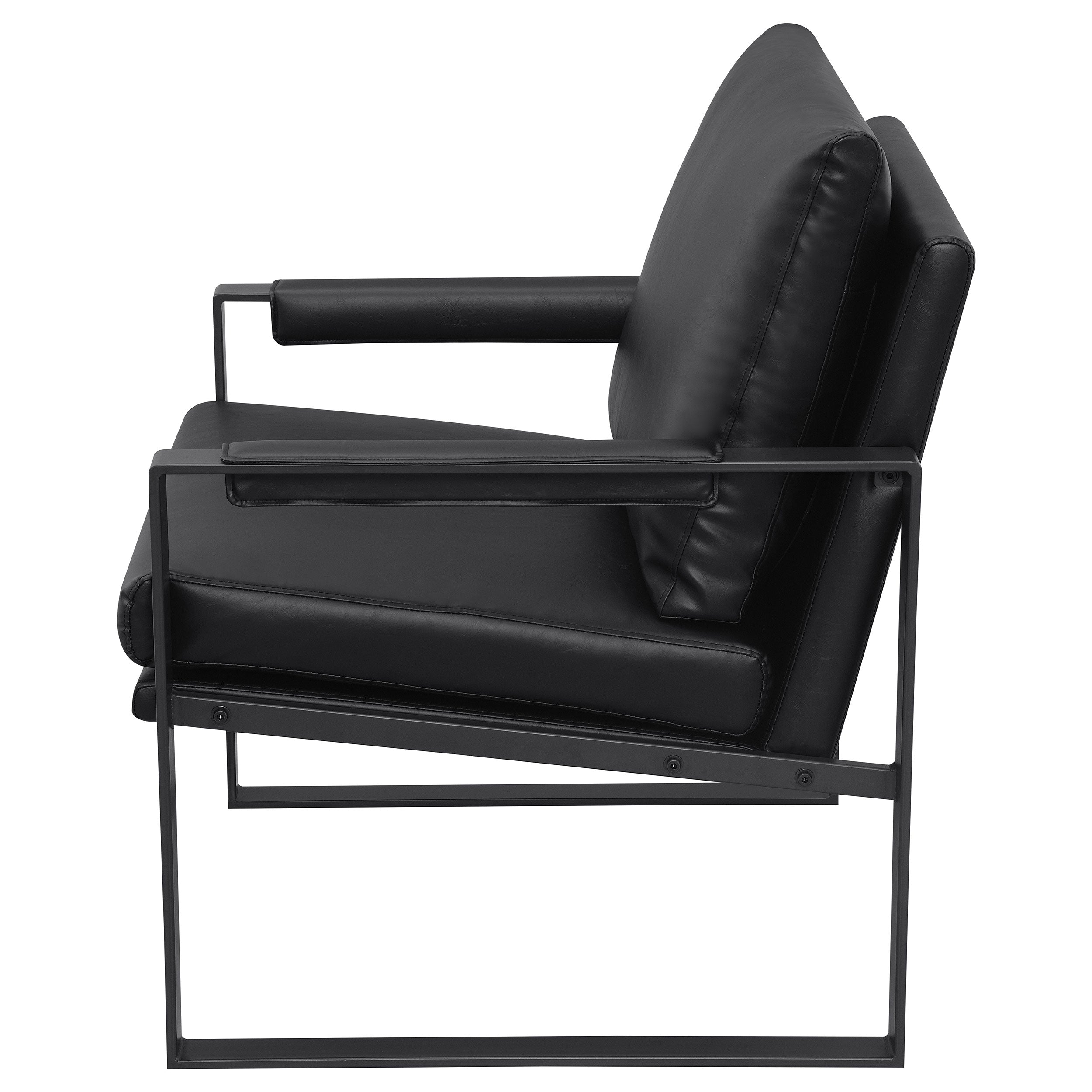 Rosalind Upholstered Track Arm Accent Chair
