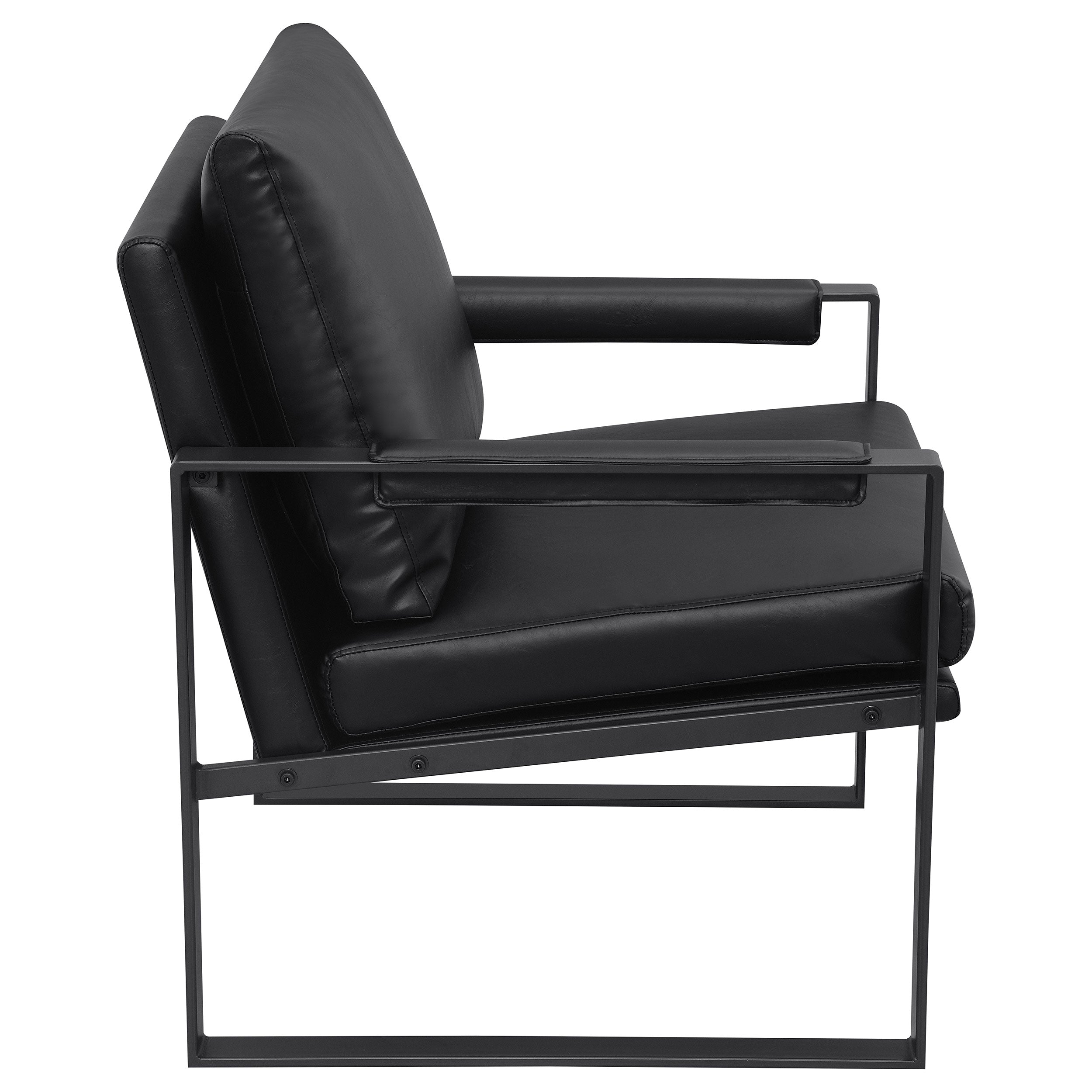 Rosalind Upholstered Track Arm Accent Chair