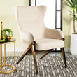 Walker Upholstered high Wingback Accent Chair