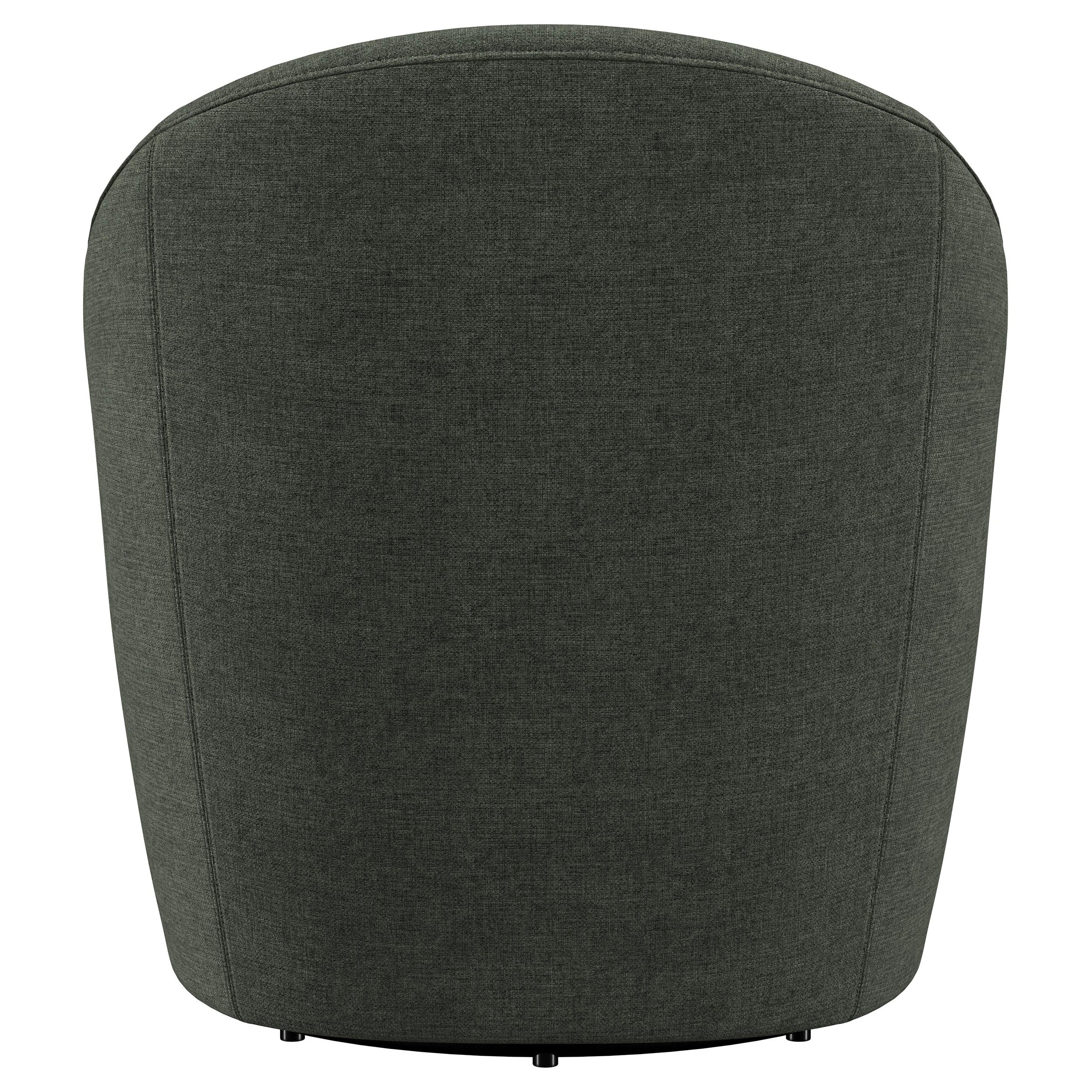 Leon Upholstered Accent Swivel Chair
