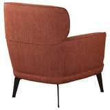Andrea Upholstered Crecent Arm Accent Chair