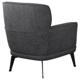 Andrea Upholstered Crecent Arm Accent Chair