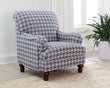 Glenn Upholstered English Arm Accent Chair