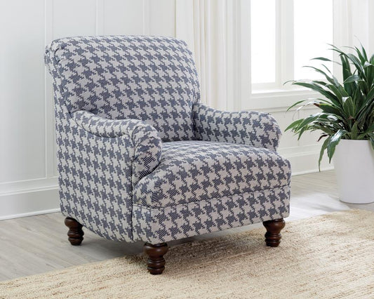 Glenn Upholstered English Arm Accent Chair