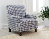 Glenn Upholstered English Arm Accent Chair