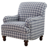 Glenn Upholstered English Arm Accent Chair