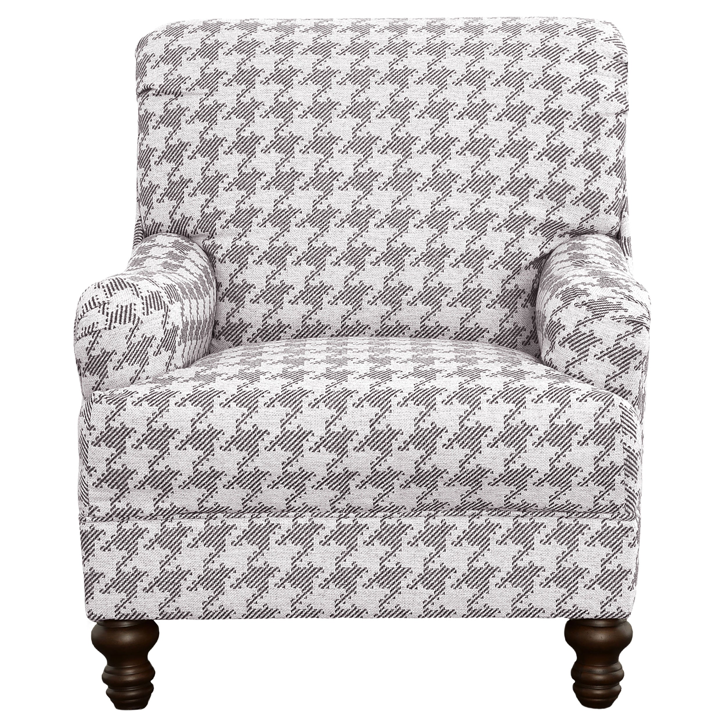 Glenn Upholstered English Arm Accent Chair