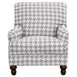 Glenn Upholstered English Arm Accent Chair