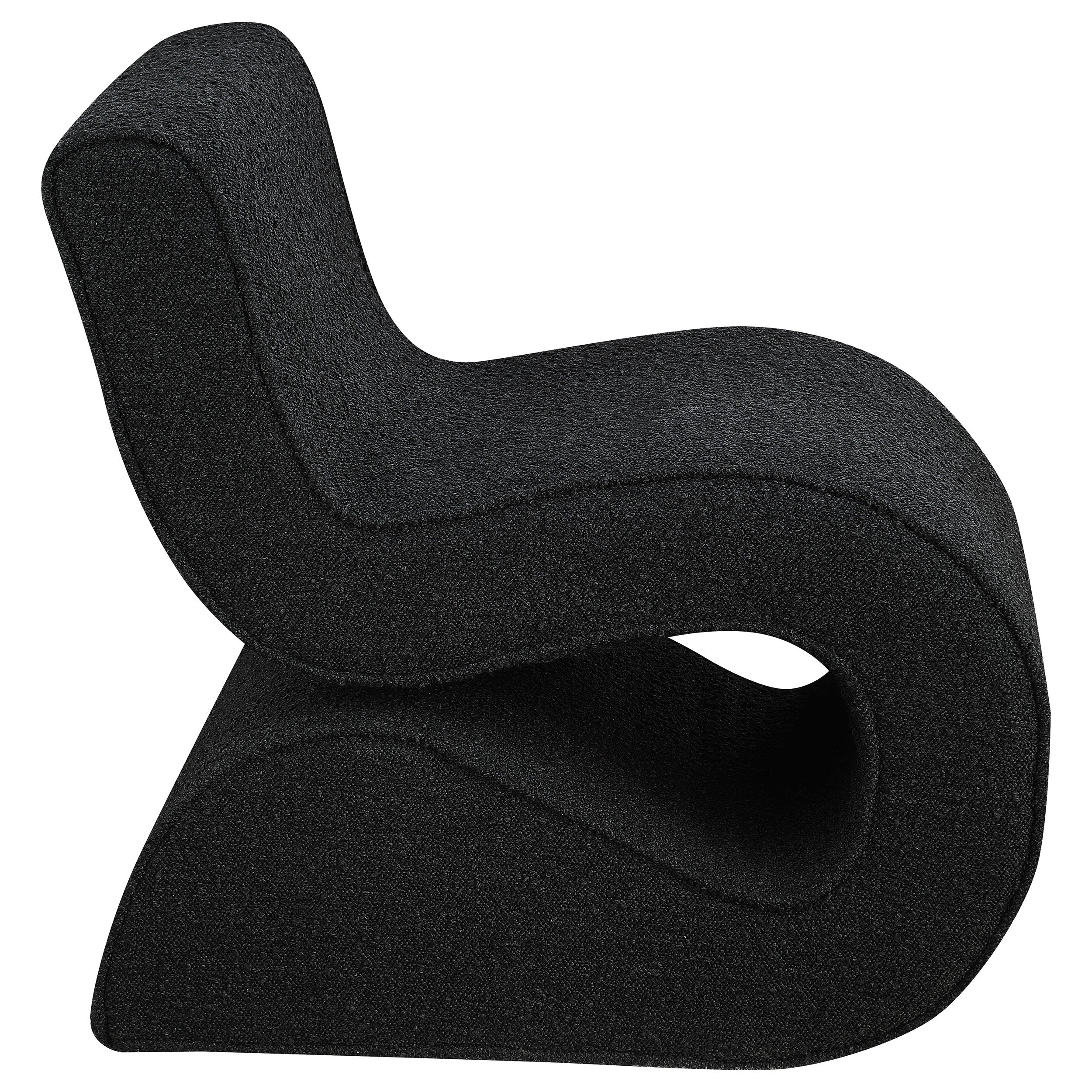 Ronea Boucle Upholstered Armless Curved Chair