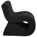 Ronea Boucle Upholstered Armless Curved Chair