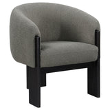 Valdez Boucle Upholstered Back Accent Chair