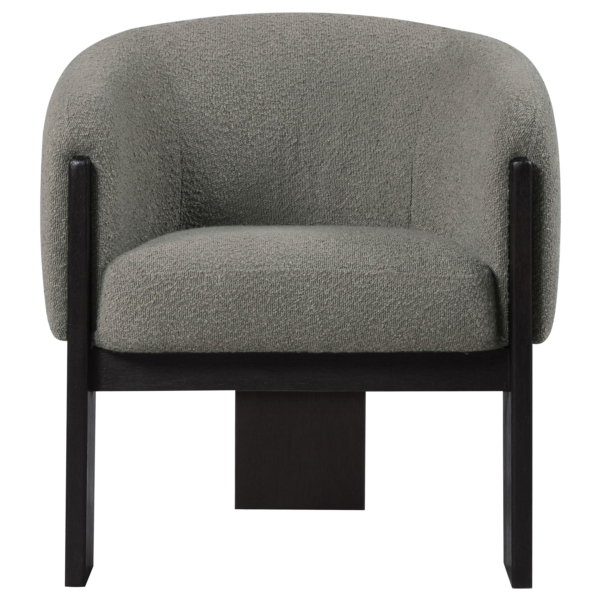 Valdez Boucle Upholstered Back Accent Chair