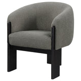Valdez Boucle Upholstered Back Accent Chair