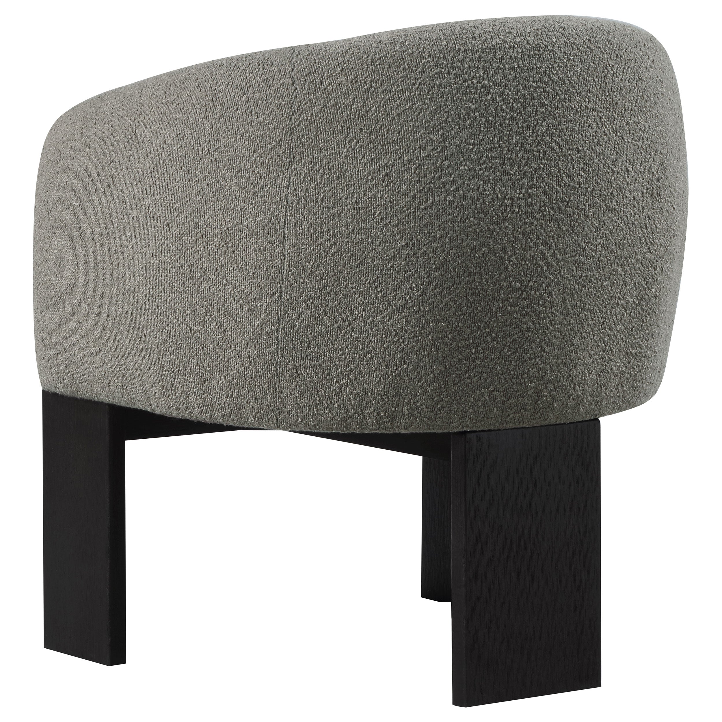 Valdez Boucle Upholstered Back Accent Chair