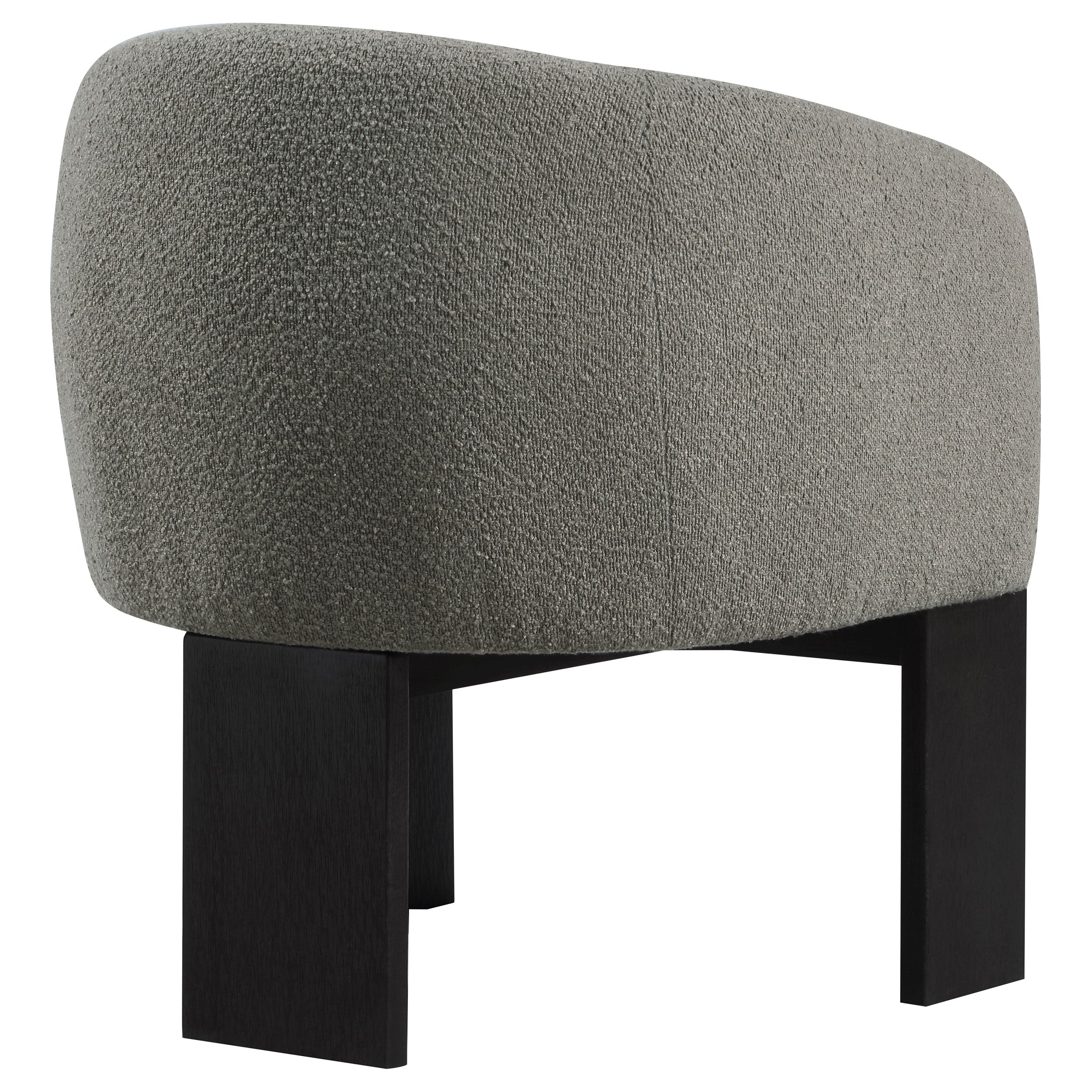Valdez Boucle Upholstered Back Accent Chair