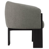 Valdez Boucle Upholstered Back Accent Chair