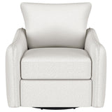 Madia Upholstered Sloped Arm Swivel Glider Chair