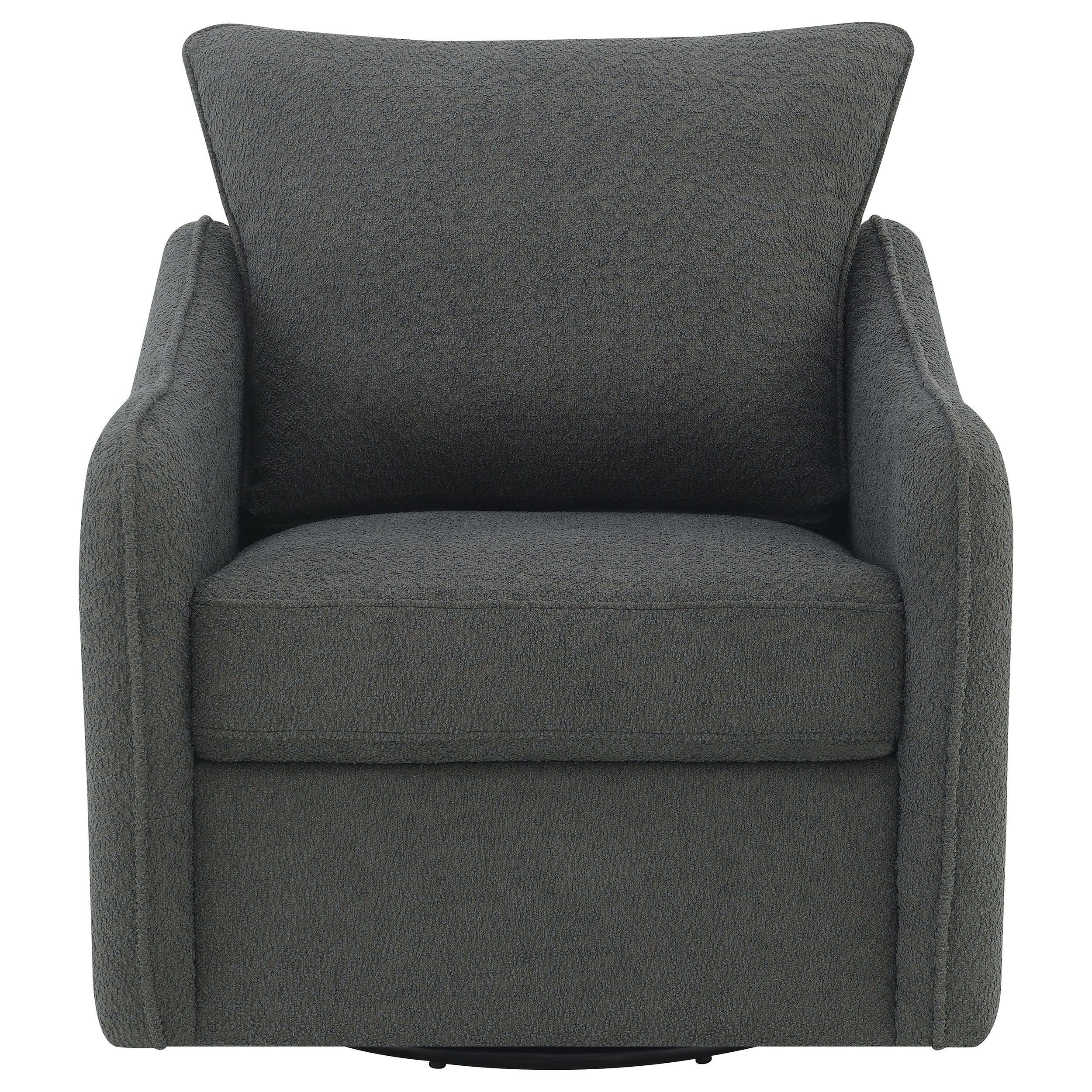 Madia Upholstered Sloped Arm Swivel Glider Chair