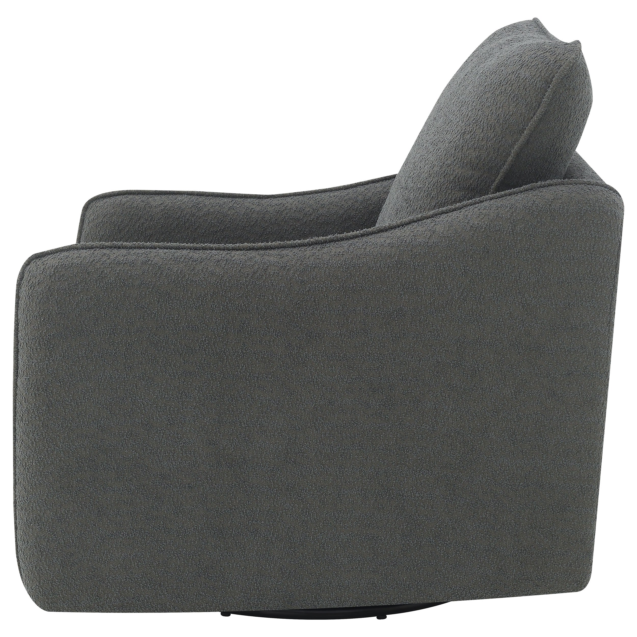 Madia Upholstered Sloped Arm Swivel Glider Chair