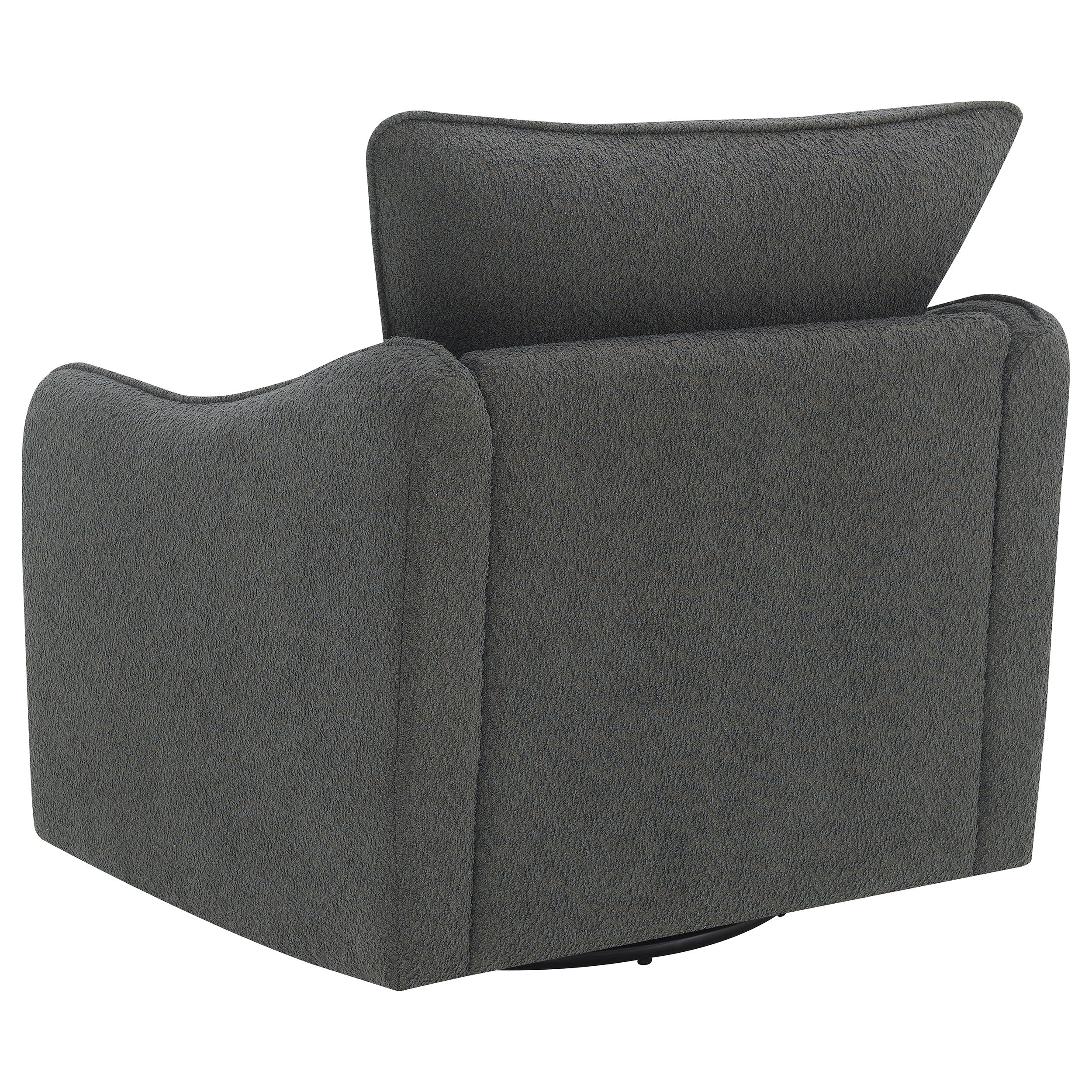 Madia Upholstered Sloped Arm Swivel Glider Chair