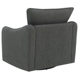Madia Upholstered Sloped Arm Swivel Glider Chair