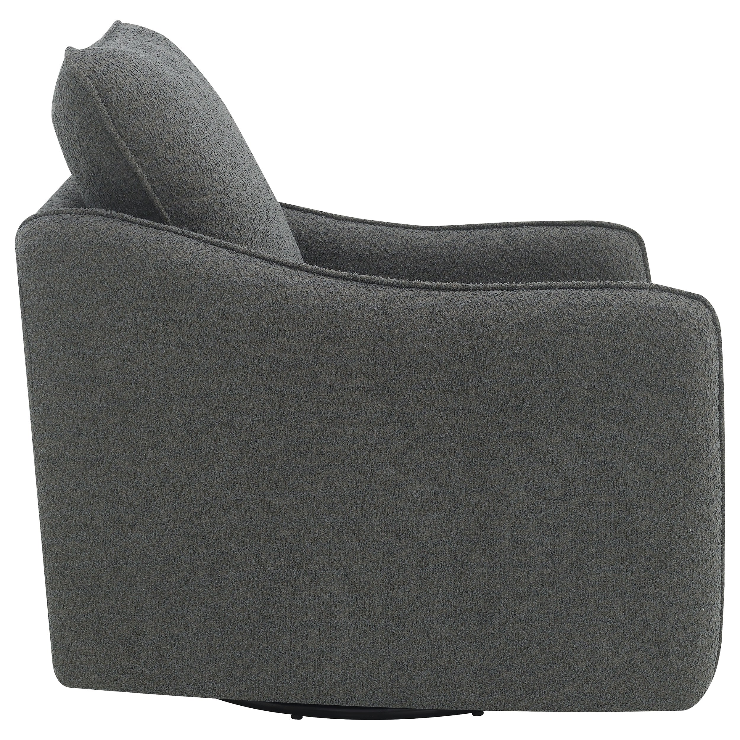 Madia Upholstered Sloped Arm Swivel Glider Chair
