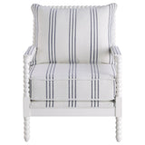 Blanchett Upholstered Bobbin Accent Chair