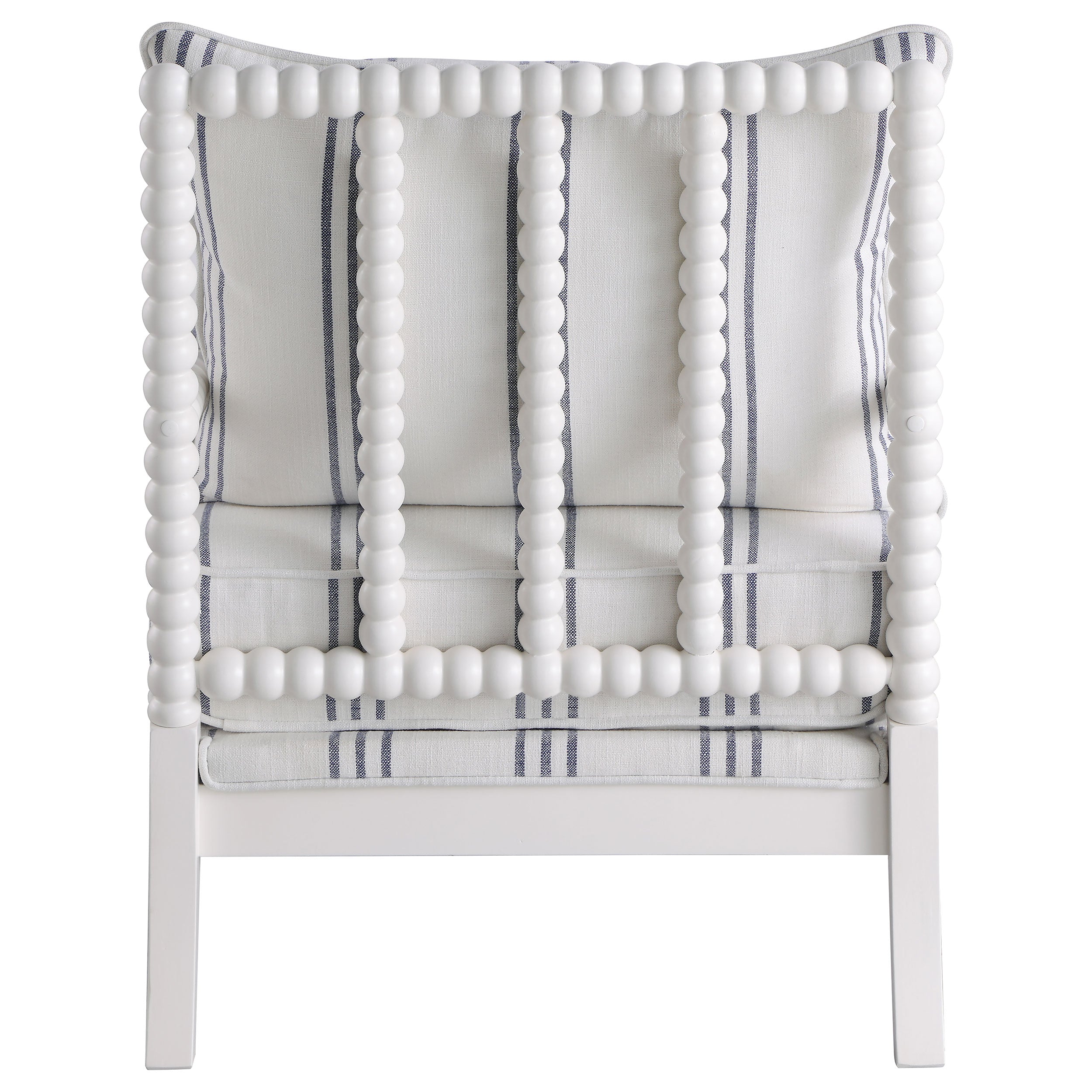 Blanchett Upholstered Bobbin Accent Chair