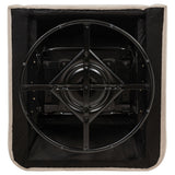 Sorrel Fabric Upholstered Swivel Glider Arm Chair Latte