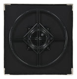 Winter Upholstered Sloped Arm Accent Swivel Chair