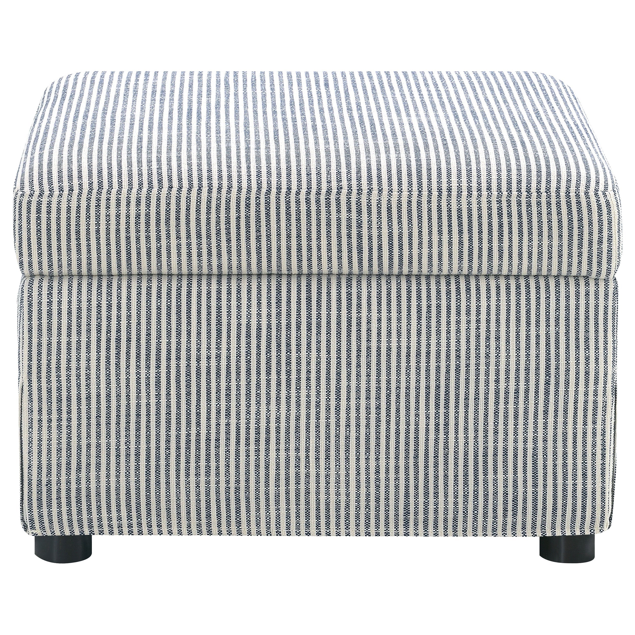 Winter Upholstered Hydraulic Lift Top Storage Ottoman