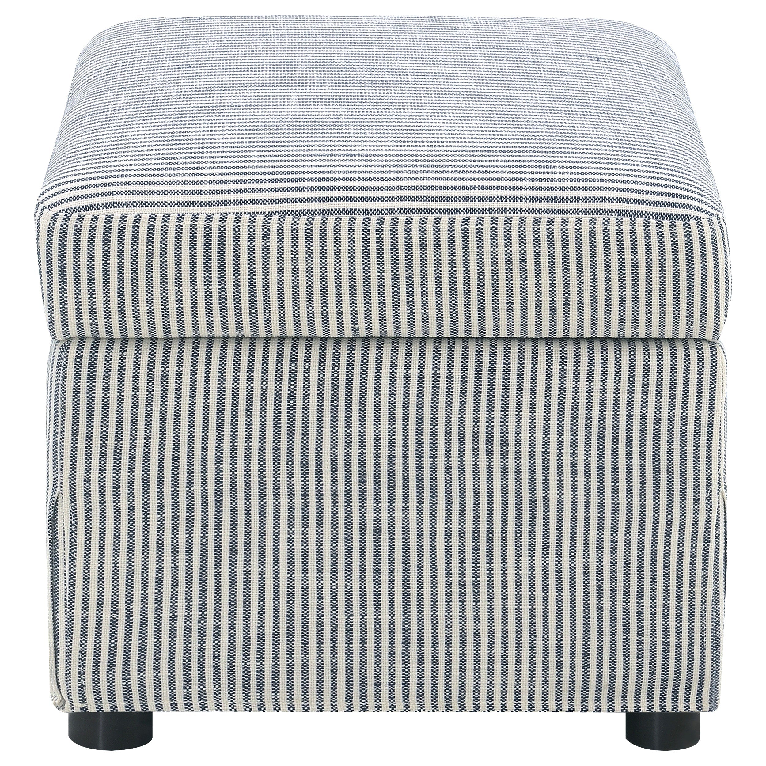 Winter Upholstered Hydraulic Lift Top Storage Ottoman