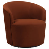 Joyce Upholstered Back Swivel Chair