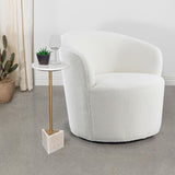 Joyce Upholstered Back Swivel Chair