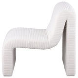 Drayton Upholstered Curved Armless Accent Chair