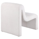 Drayton Upholstered Curved Armless Accent Chair