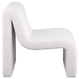 Drayton Upholstered Curved Armless Accent Chair