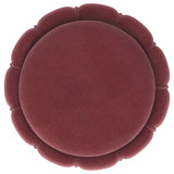 Sora Round Upholstered Ottoman