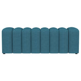 Summer Fabric Upholstered Tufted Accent Bench