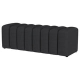 Summer Fabric Upholstered Tufted Accent Bench