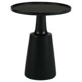 Ixia Round Solid Wood Accent Side Table