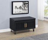 Brixton 2-door Padded Entryway Shoe Storage Bench