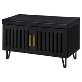 Brixton 2-door Padded Entryway Shoe Storage Bench