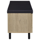 Brixton 2-door Padded Entryway Shoe Storage Bench