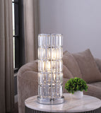 Wanda 20-inch Crystal Shade Bedside Table Lamp