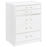 Danbury 3-drawer Makeup Vanity & Stool Set High Gloss
