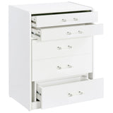 Danbury 3-drawer Makeup Vanity & Stool Set High Gloss