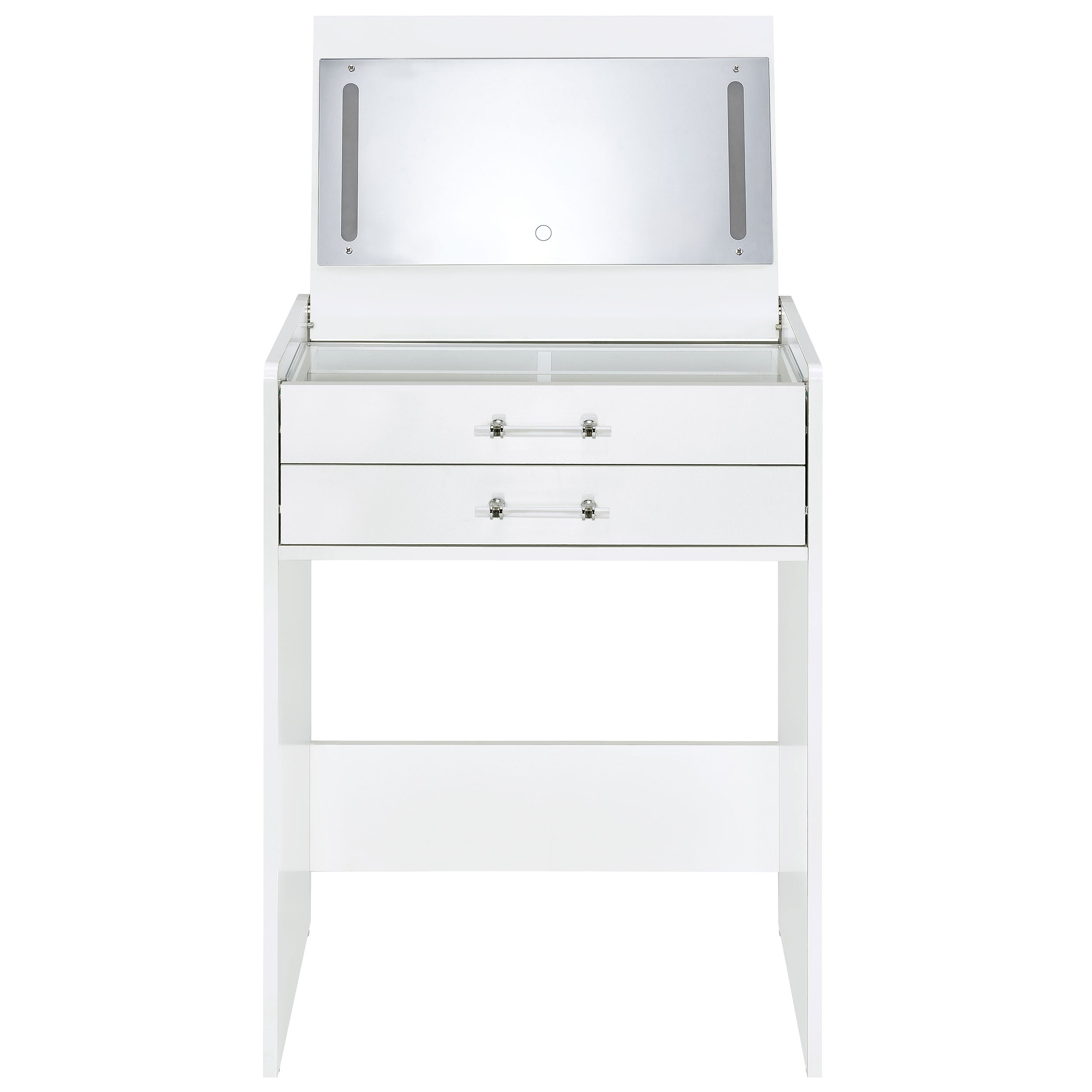 Danbury 3-drawer Makeup Vanity & Stool Set High Gloss